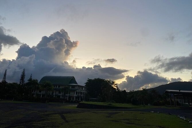 Golf Excursion Activity in Samoa - Arriving at Faleata Golf Course in Vaitele