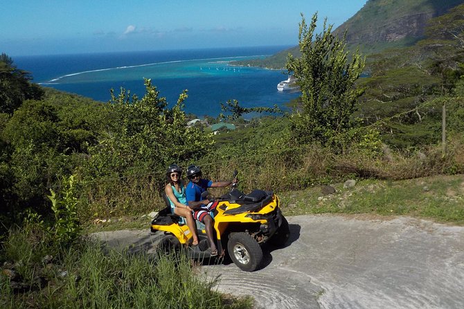 Grand Tour Quad Excursion in Moorea (Single or Two-Seater) - Fare Tutava for fruit juice and local products
