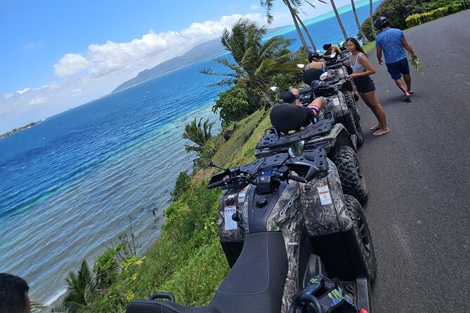 Guided tour of the island and its escapades in Tahaa by Quad / ATV - Why an ATV is a good match for Tahaa