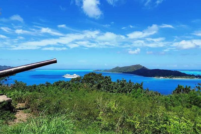 Island Tour & Getaway on the Bora Bora Mountains by Quad / ATV - The Anau rock and Mount Otemanu views
