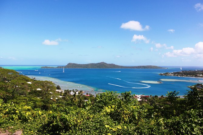 Island Tour & Getaway on the Bora Bora Mountains by Quad / ATV - The final mountain views and World War II remains