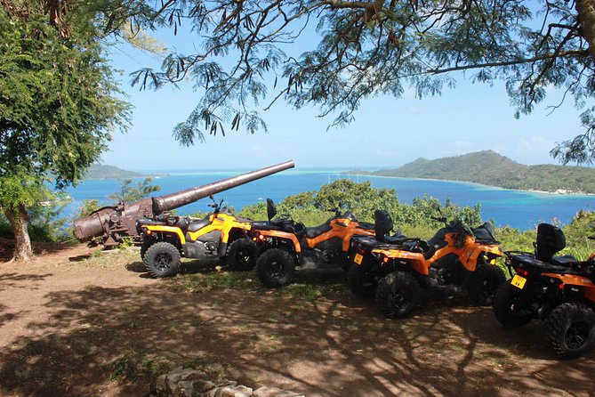 Island Tour & Getaway on the Bora Bora Mountains by Quad / ATV - One ATV for two people