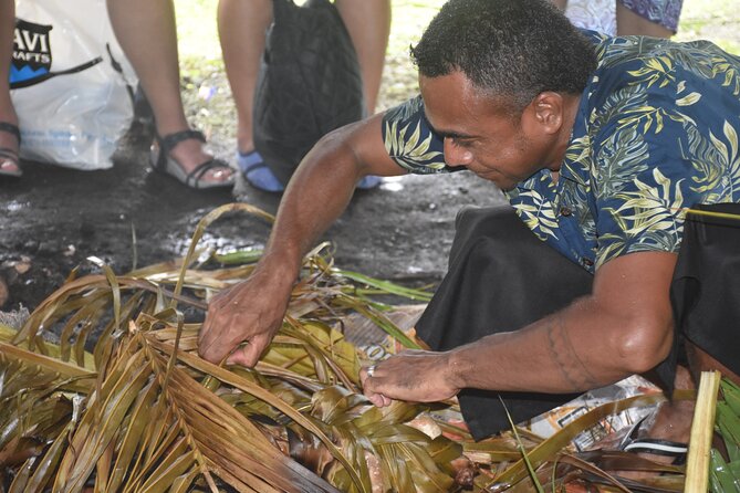 Jewel Of Fiji incl Fijian Village, waterfall & Lunch(Nadi Hotels) - Crafts, massage, and optional spending