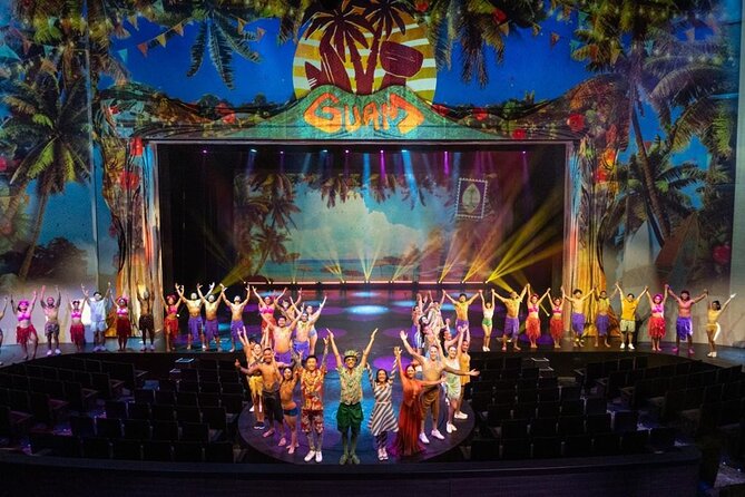 Karera Show at Sand Castle Guam - The visual style works best for families