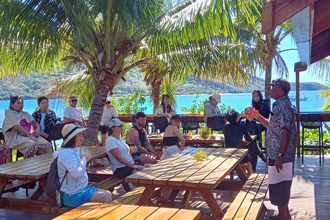 Kuata Island Marine Conservation Experience with Lunch - What the day feels like for families and mixed groups