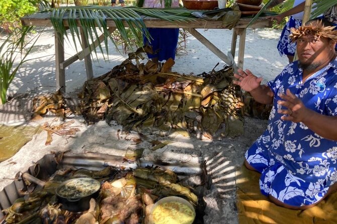 Lagoon Snorkeling Tour with Tahitian Oven Lunch in Bora Bora - The private-island Tahitian oven lunch