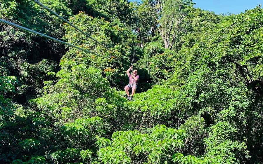 Largest Zipline & Cave Exploration from sigatoka coral coast - The limestone cave section
