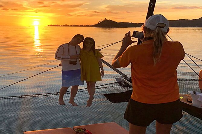 LUXURY PRIVATE Catamaran Bora Bora : The Sunset Escape - Drinks, rum punch, and light snacks