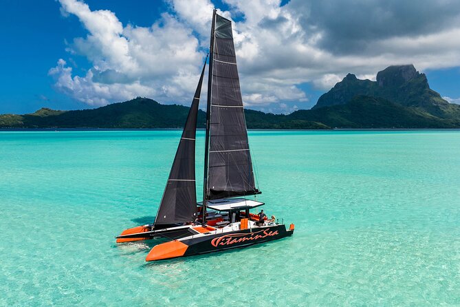 LUXURY PRIVATE Catamaran : Full-Day Sail & Polynesian Motu Lunch - Lunch on a private motu