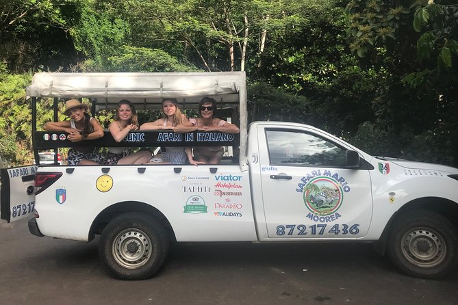 Moorea 4WD Tour Inc. Belvedere, Pineapple Farm, Magic Mountain... - Morning departure, cruise timing, and weather