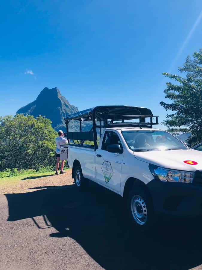 Moorea:4X4 safari excursion between land and sea with lunch - Moorea by 4X4: a good way to see the island in one day