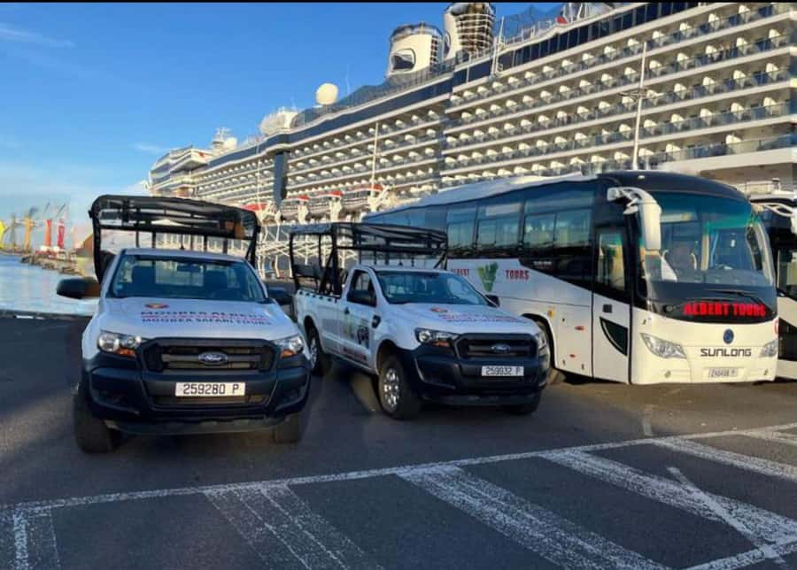 Moorea Cruise Ships 4x4, Belvedere Magic mount PRIVATE Tours - Cook’s Bay, photo stops, and a fast island overview