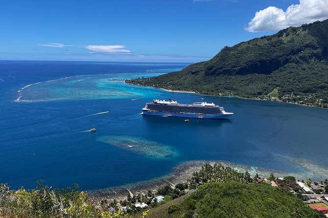 Moorea Cruise Ships: 4x4, Belvedere, Pineapple, & Magic Mountain - Key points at a glance