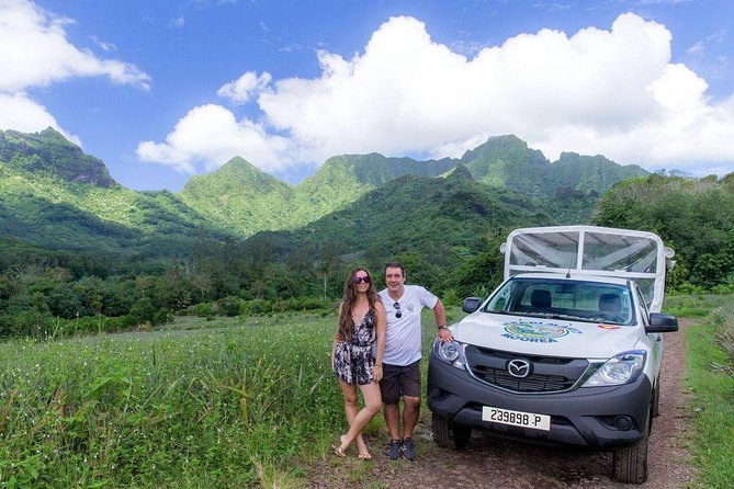 Moorea Cruise Ships: 4x4, Belvedere, Pineapple, & Magic Mountain - Magic Mountain’s steep, bumpy climb