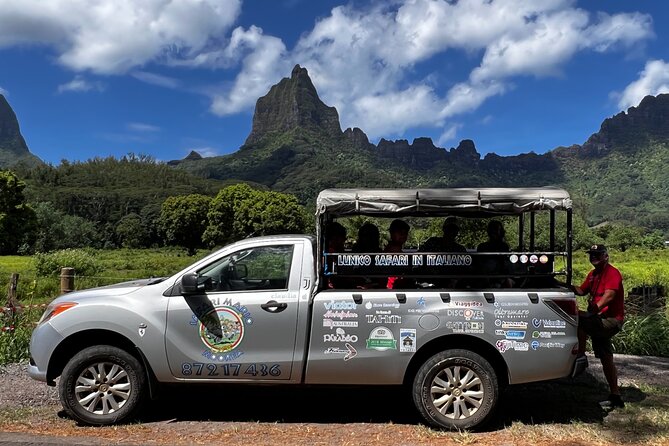 Moorea Cruise Ships: 4x4, Belvedere, Pineapple, & Magic Mountain - Manutea Tahiti and local tastings