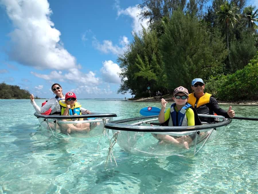 Moorea: Hauru Lagoon 3-hour Guided Kayak Tour with Snack - Paddling over Moorea’s turquoise lagoon
