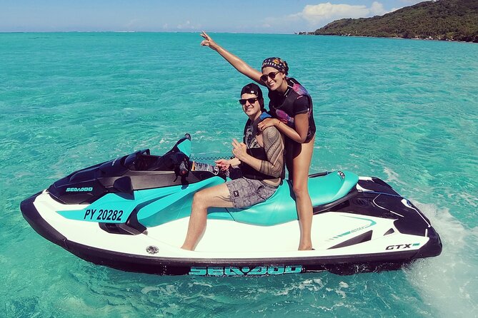 Moorea Solo or Twin 2 hours Jet Ski Tour - What the ride feels like on the open water