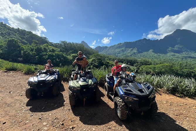 Moorea Solo or Twin 3 hours 30 ATV Tour - Climbing Magic Mountain