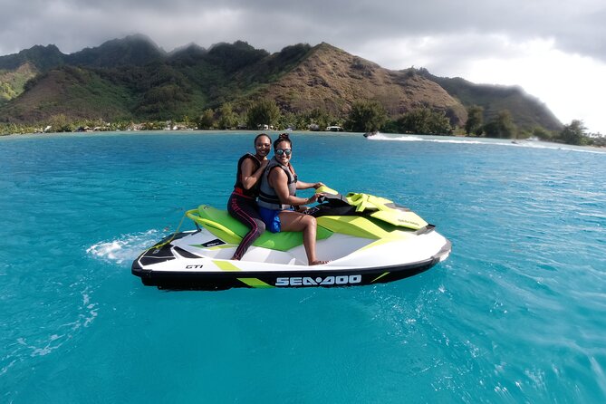 Moorea Solo or Twin Island Tour Jet Ski 4 hours - Riding from Moorea’s bays to the open lagoon