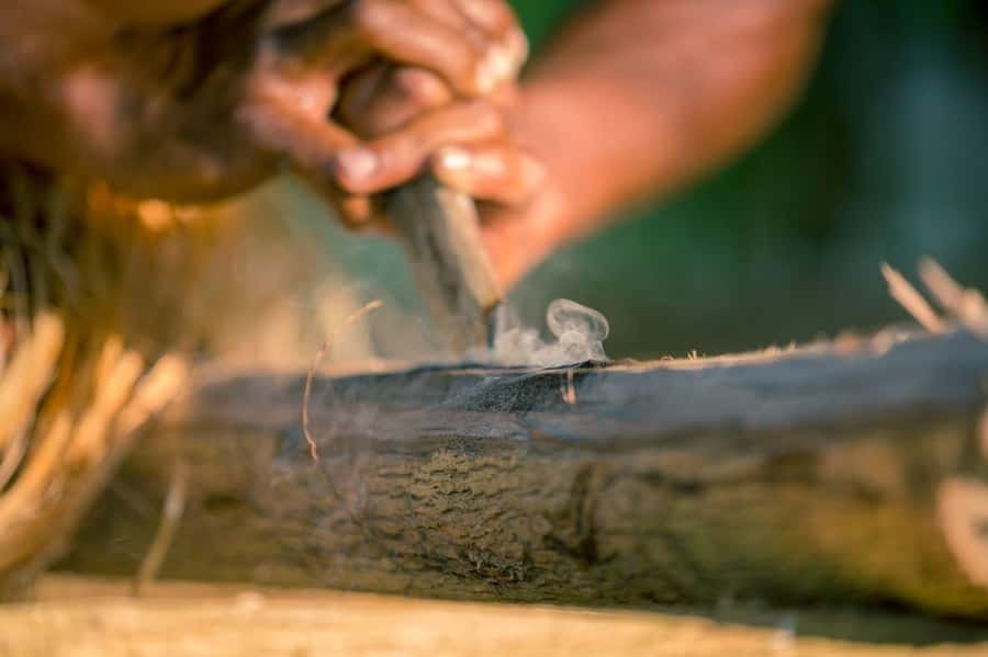 Nadi: Fijan Culture Night Tour with Dinner & Kava Ceremony - Walking through the village before dark
