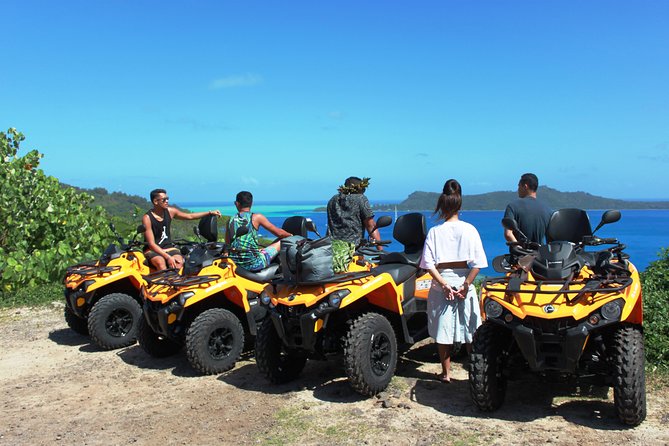 NEW!!! ATV TOURS with a local tour guide from Bora Bora - A local fruit tasting on family land
