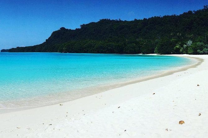 Nguna Island Full Day Hike and Snorkeling Adventure from Port Vila Vanuatu - Lunch and blue water on Pele