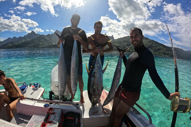 Private Big Game Fishing Day - The shift from open sea to lagoon