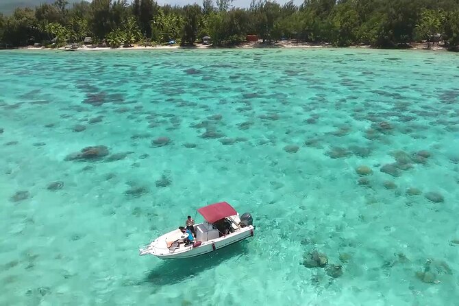 Private Bora Bora Lagoon & Water Lunch Experience - Leaving Vaitape and entering the lagoon