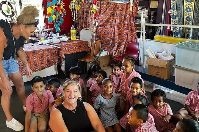 Private Experience of the Authentic Lifestyle of People In Fiji - Meeting students at a rural farming school