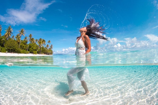 Private Full Day Aquatic Photo Tour + Resort Photo-Shoot (All inclusive) - Semi-submerged images are the main attraction