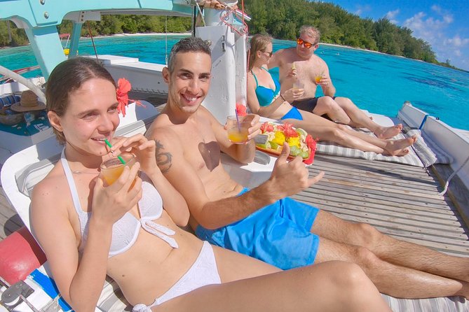 PRIVATE Full Day Tour : Moorea Snorkeling & Sailing on a Catamaran named Taboo - How the $1,565.99 price works in practice
