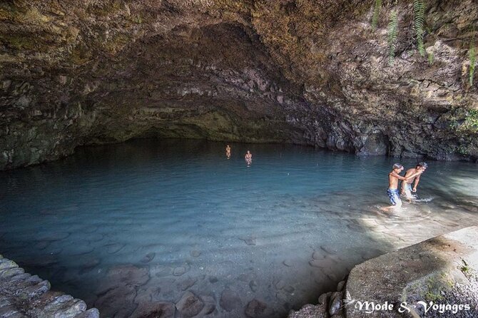 Private Full Day Tour of Tahiti - Taharuu Beach shows Tahiti’s black-sand coast