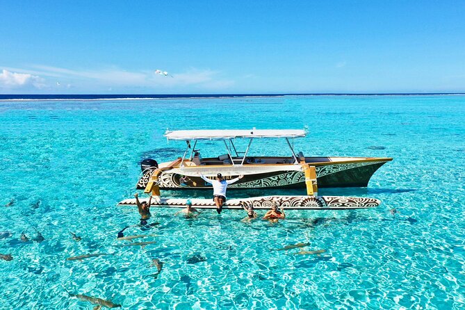 PRIVATE HALF DAY LAGOON TOUR - Bora Bora Cultural Lagoon Tour - A Private Canoe Sets the Tone