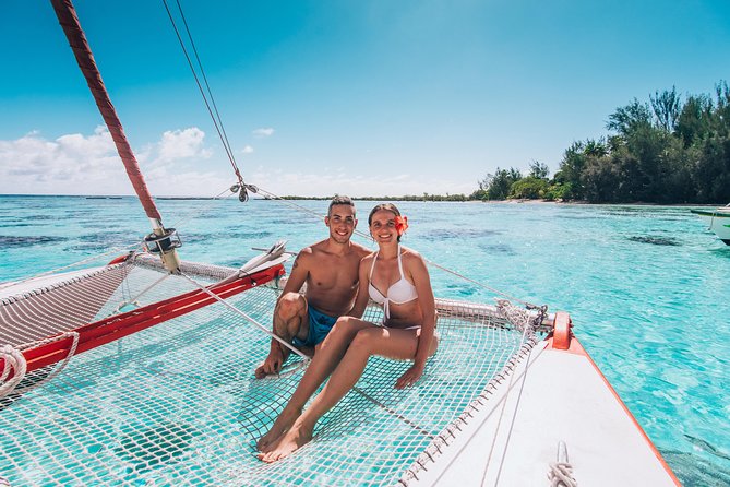 PRIVATE Half Day Tour : Moorea Snorkeling & Sailing on a Catamaran named Taboo - What happens aboard Taboo