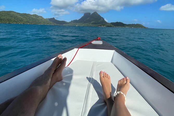 Private sunset cruise in Bora Bora - Cruising the lagoon as the light changes