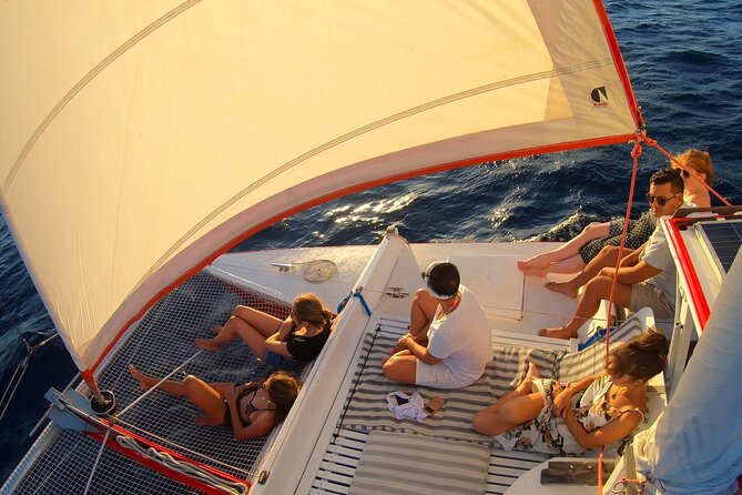PRIVATE Sunset Cruise : Moorea Sailing on a Catamaran named Taboo - Pickup, timing, and practical details