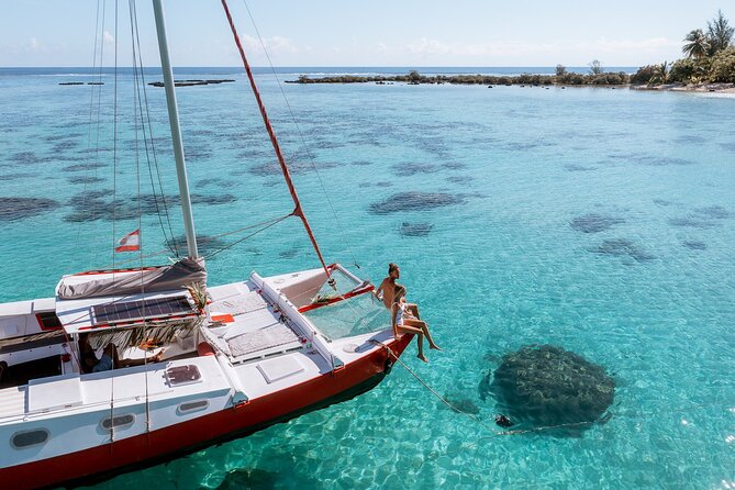 PRIVATE Sunset Tour: Moorea Snorkeling on a Catamaran named Taboo - Key points to know before booking
