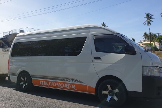 Private Transfer -Intercontinental Resort to Airport or Denarau - From lobby to Nadi Airport