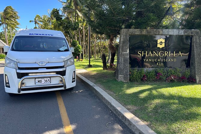 Private Transfer :Nadi Airport to Shangri-La Fijian Resort Yanuca - A supermarket stop can make arrival easier