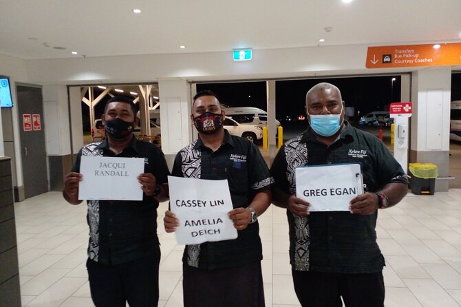 Private Transfer Nadi Int Airport - Warwick Fiji Resort/Naviti Resort - Safety matters on a long evening ride