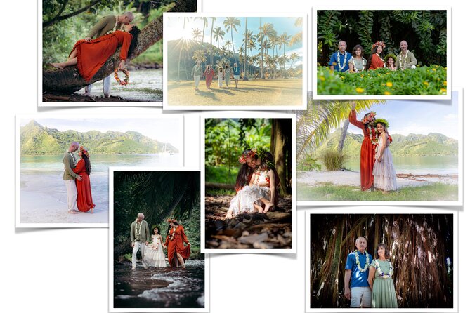 Professional Photo Shooting in Moorea, unique session adapted - The mountain side brings texture and shade