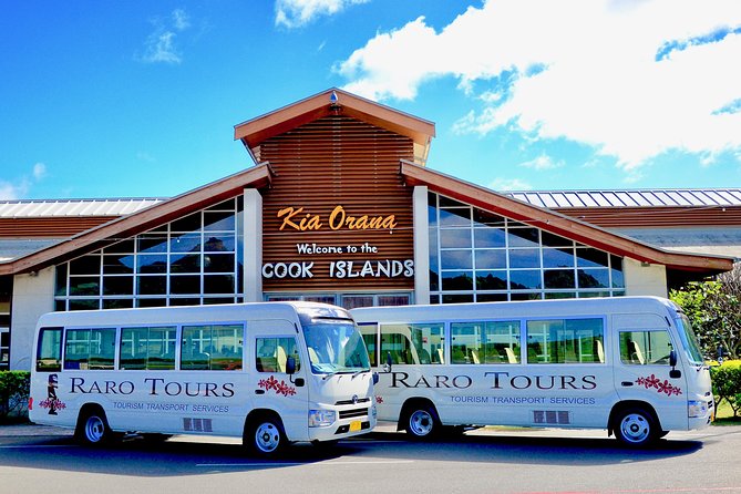 Rarotonga International Arrivals Seat in Coach Transfer - Key points at a glance