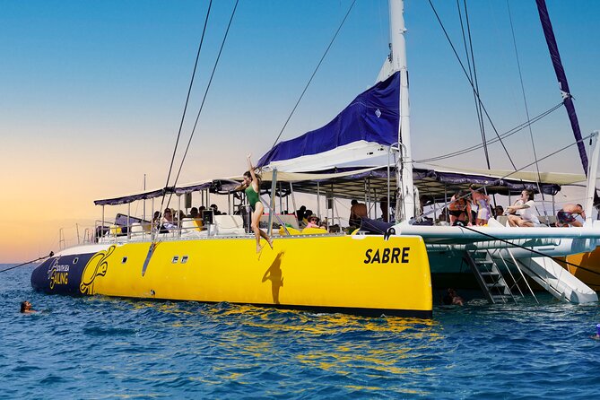 Sabre Sunset Cruise with BBQ Dinner & Drinks - A short sail around Nadi Bay and the Mamanuca Islands