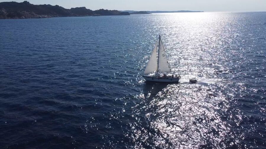 Sailing Maddalena Archipelago with a USCG licensed captain - Budelli’s natural pools and pale sand
