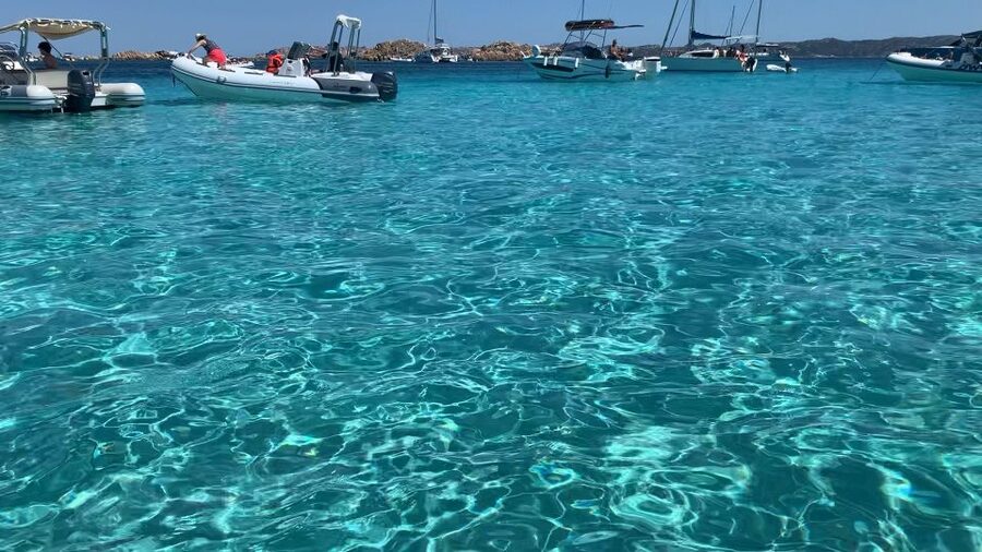 Sailing Maddalena Archipelago with a USCG licensed captain - Razzoli and Santa Maria when the wind allows