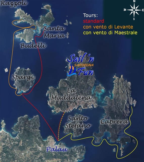 Sardinia: La Maddalena/Palau Catamaran Day Trip with Lunch - Key points to know before booking