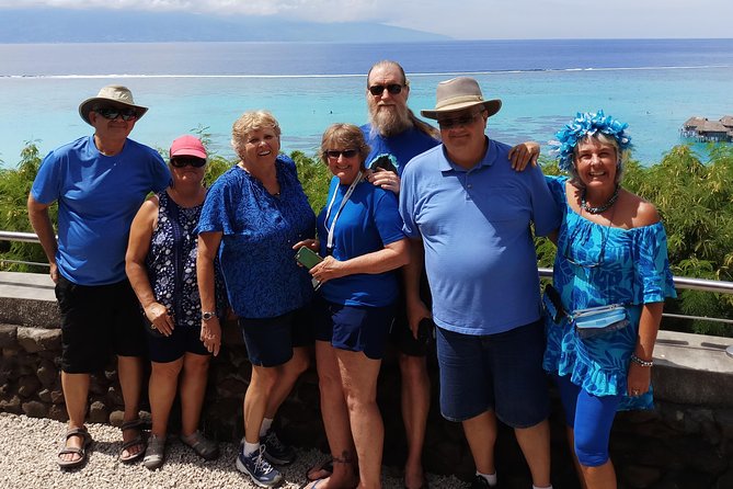 Scenic Shopping Tour from cruise ship - Belvedere Lookout and the Moorea caldera