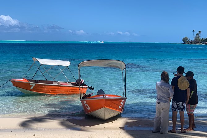 Self-drive Bora Bora Boat Rental - Following the map to coral gardens and ray spots