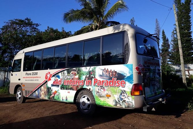 Shuttle transfer to Port Vila Airport - The short ride to Port Vila Airport