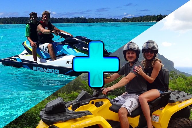 Small Magic Combo 3h30 of Quad + 1H00 of Jetski - Two sides of Moorea in one active day